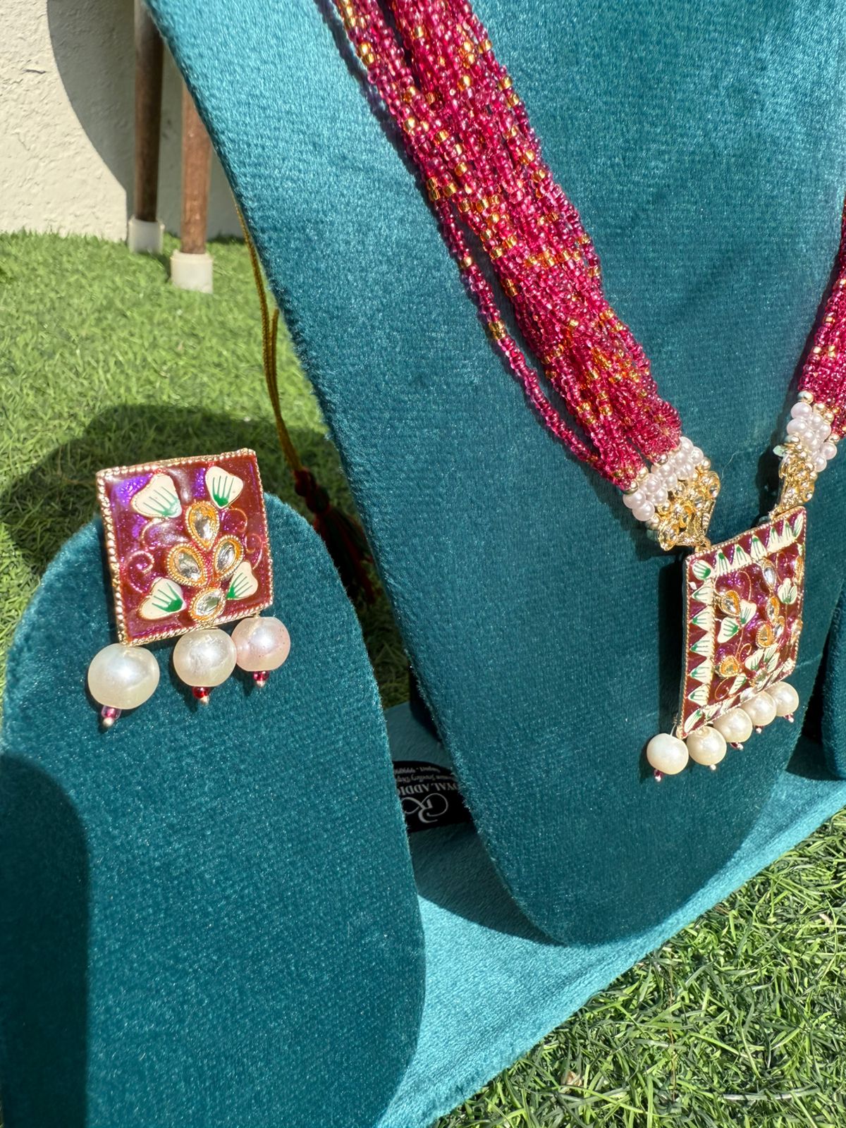 Nooré Jaipur Necklace – A Royal Statement Piece Reflecting the Radiance and Elegance of Jaipur