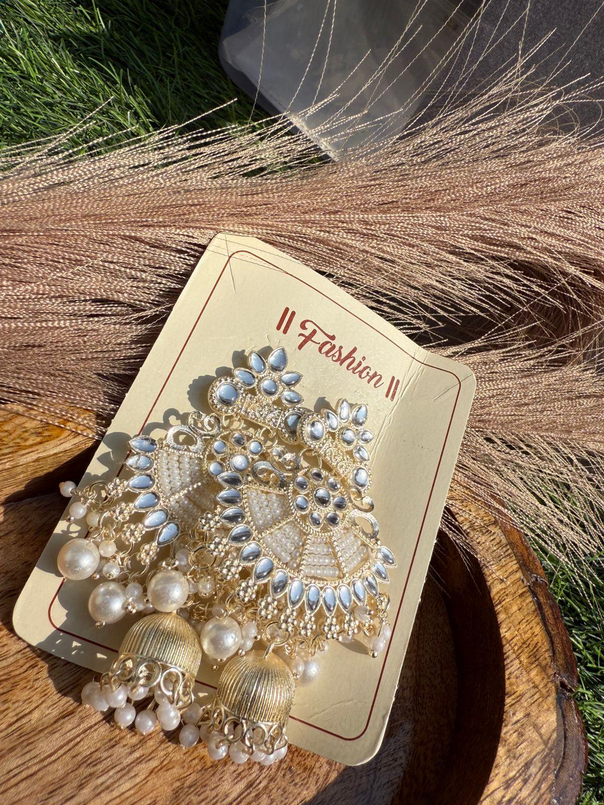 Meher Jhumka Earrings – Timeless Beauty with Traditional Detailing