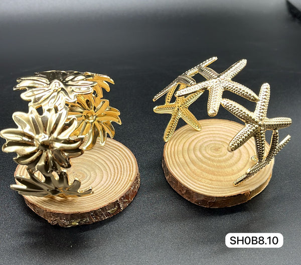 Floral Textured Open Cuff Bracelet – Suntech Jewels