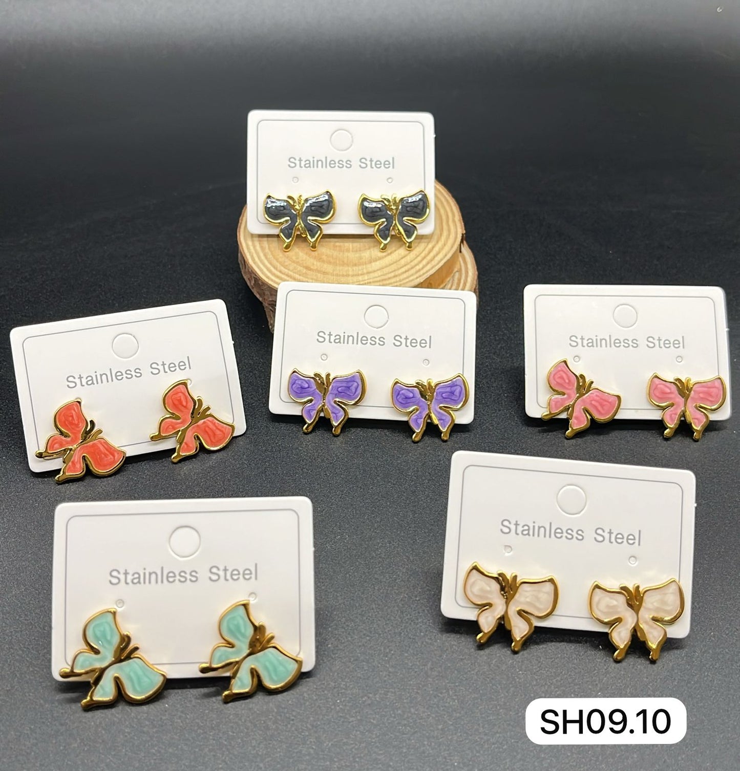 Suntech Jewels Cute Butterfly Design Earrings